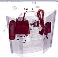 Volume Rendering of a Back Pack with Volume Peeling