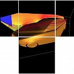 4 Sides of a VR Cave Projection