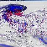 3D Visualization of Hurricane Isabel off the Coast of Florida