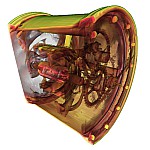 3D visualization of the Henlein clock